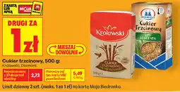 Biedronka Cukier trzcinowy Królewski / Diamant oferta