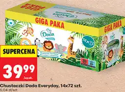 Biedronka Chusteczki Dada Everyday, 14x72 szt oferta