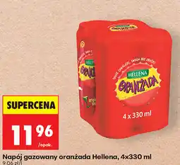 Biedronka Napój gazowany oranżada Hellena oferta