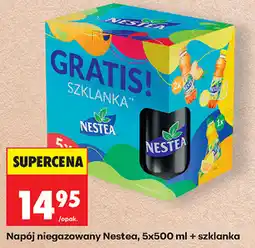 Biedronka Napój niegazowany Nestea, 5x500 ml + szklanka oferta