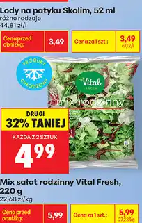 Biedronka Mix sałat rodzinny Vital Fresh oferta