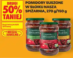 Biedronka Pomidory suszone w słoiku Nasza Spiżarnia oferta