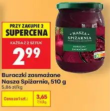 Biedronka Buraczki zasmażane Nasza Spiżarnia oferta