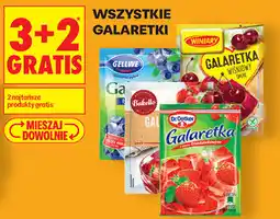 Biedronka Wszystkie galaretki (m.in. Gellwe, Winiary, Bakello, Dr. Oetker) oferta