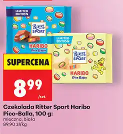Biedronka Czekolada Ritter Sport Haribo Pico-Balla oferta