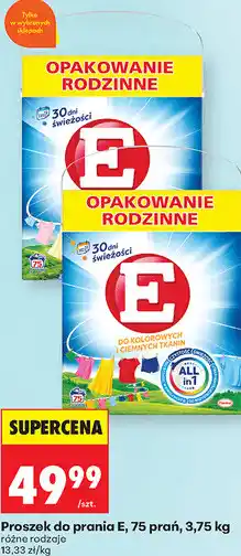 Biedronka Proszek do prania E oferta