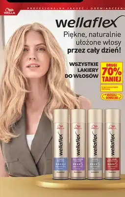 Biedronka Lakiery do włosów Wellaflex oferta