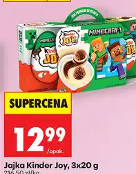 Biedronka Jajka Kinder Joy oferta