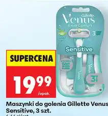 Biedronka Maszynki do golenia Gillette Venus Sensitive, 3 szt oferta