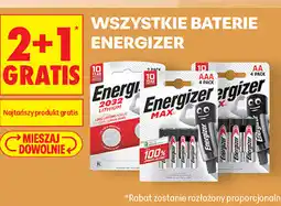 Biedronka Wszystkie baterie Energizer oferta
