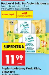 Biedronka Papier toaletowy Dada Kids oferta
