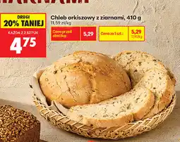 Biedronka Chleb orkiszowy z ziarnami oferta