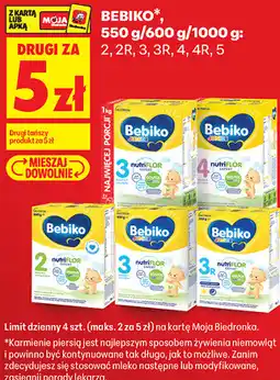 Biedronka Mleko modyfikowane Bebiko oferta