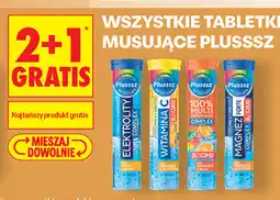 Biedronka Tabletki musujące Plusssz oferta