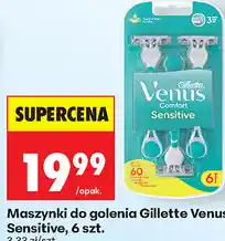 Biedronka Maszynki do golenia Gillette Venus Sensitive, 6 szt oferta