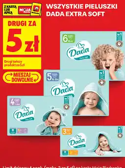 Biedronka Pieluszki Dada Extra Soft oferta