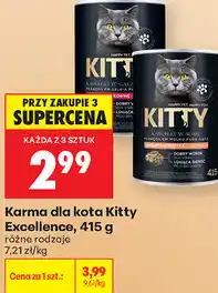 Biedronka Karma dla kota Kitty Excellence oferta