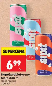 Biedronka Napój prebiotyczny Sipit oferta