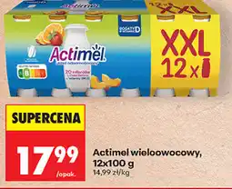 Biedronka Actimel wieloowocowy oferta