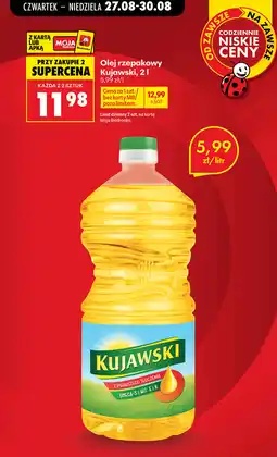 Biedronka Olej rzepakowy oferta