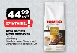Netto Kawa ziarnista Kimbo Aroma Gold oferta
