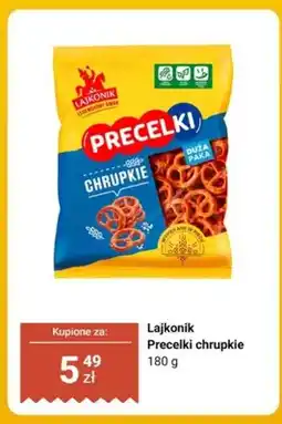 Biedronka Precelki chrupkie Lajkonik oferta