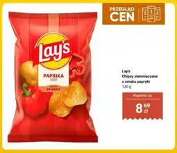 Biedronka Chipsy ziemniaczane o smaku papryki Lay's oferta