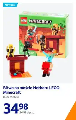 Action Klocki LEGO Minecraft Bitwa na moście Netheru 21266 oferta