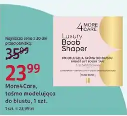 Rossmann More4Care taśma modelująca do biustu oferta