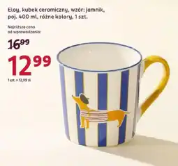 Rossmann Eloy, kubek ceramiczny, wzór: jamnik oferta
