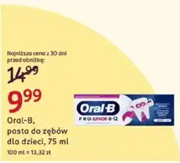 Rossmann Oral-B, pasta do zębów dla dzieci oferta