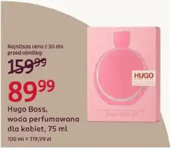 Rossmann Hugo Boss, woda perfumowana dla kobiet oferta
