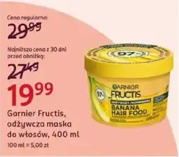Rossmann Garnier Fructis, odżywcza maska do włosów oferta