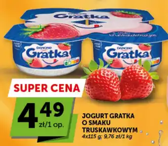 Groszek Jogurt Gratka o smaku truskawkowym oferta
