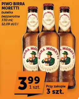 Groszek Piwo Birra Moretti oferta