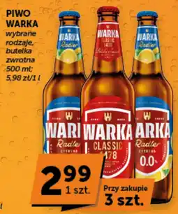 Groszek Piwo Warka oferta