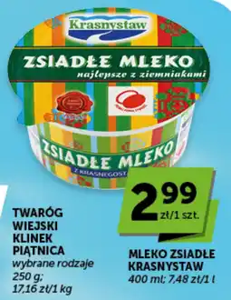 Groszek Mleko Zsiadłe Krasnystaw oferta