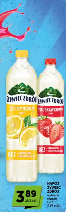 Groszek Napój Żywiec Zdrój oferta