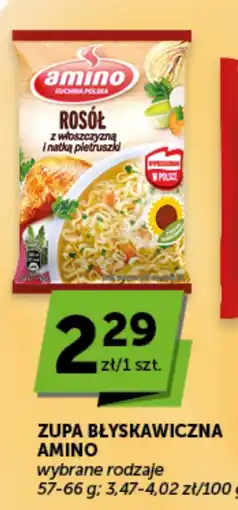 Groszek Zupa błyskawiczna Amino oferta
