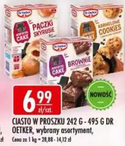 Sklepy Doroty Ciasto w proszku 242 g - 495 g Dr Oetker, wybrany asortyment oferta