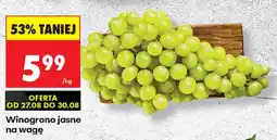 Biedronka Winogrono jasne oferta