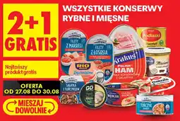 Biedronka Wszystkie konserwy rybne i mięsne oferta