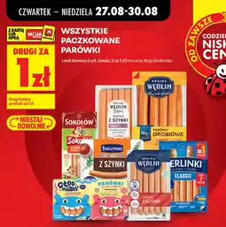 Biedronka Parówki z szynki oferta