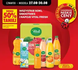 Biedronka Soki, Smoothies i Napoje Vital Fresh oferta