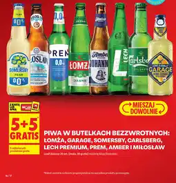 Biedronka Piwa w butelkach bezzwrotnych oferta