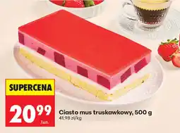 Biedronka Ciasto mus truskawkowy oferta