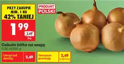 Biedronka Cebula żółta na wagę oferta