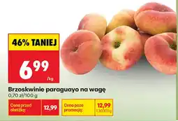 Biedronka Brzoskwinie paraguayo oferta