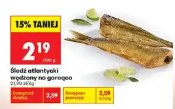 Biedronka Śledź atlantycki wędzony na gorąco oferta