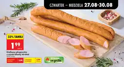 Biedronka Kiełbasa głogowska z szynki Madej Wróbel oferta